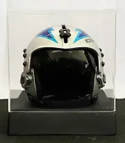 MINI HELMET Fighter Pilot Call Sign " Ice Man " TOP Gun Movie Prop HGU-33