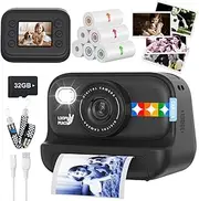 Instant Print Camera for Kids