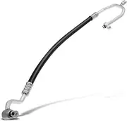 A-Premium A/C Discharge Line Hose Assembly Compatible with Hyundai Genesis 2013-2014 V6 3.8L, Compressor to Condenser
