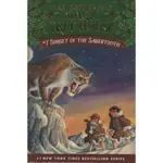 蒼穹書齋（外文書）: 二手＼MAGIC TREE HOUSE 7：SUNSET OF THE SABERTOOTH