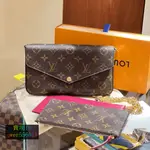 【依依二手精品】LV 路易威登 M61276 FÉLICIE POCHETTE 三合一 子母鏈條包 斜挎包 肩背包