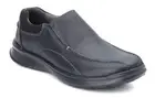 New Clarks Men's Cotrell Step Leather Slip on Loafer Shoes Black 9M