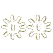 50 Pcs Curtain Hook Stainless Steel Shower Hooks Drapery for Curtains