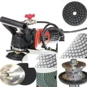 1/2" Full Bullnose Wet Polisher stone Concrete Buffer Granite countertop shaping