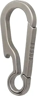 [PJYTAC] Titanium Carabiner Clip Hook EDC Small Heavy Duty Keychain Clips Anti-Lost Quick Release Key Chain for Keys