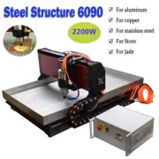 CNC 6090 3-axis 2200W Router Steel Metal Engraver Engraving Milling Machine