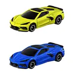 TOMICA 多美小汽車 NO.091 雪佛蘭CORVETTE+初回 2台一起賣 TM091A4+TM091C1多美小汽車