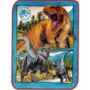 Jurassic World Dominio Velociraptor Rexy T-Rex Super Soft Plush Throw Franco Kid