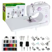 Sewing Machine for Beginners, Portable Mini with 13 Purple
