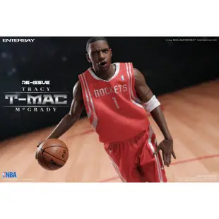 ENTERBAY: 1/6 NBA火箭隊 崔西•麥葛瑞迪Tracy McGrady T-Mac (限量復刻版)