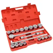 Stark USA Pieces Socket Set 3/4-Inch Drive Wrench 6-Points Socket Ratchet Extens