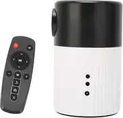 YT400 Home HD Projector, Mini Portable Projector, 1080P Dual Fan Cooling Movie Projector for DVD, with Cinematic Sound