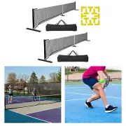 Portable Pickleball Net Set Sports Net Pickle Ball Net Badminton Net for Tennis