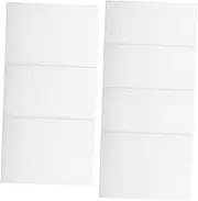 HOMSFOU Self-Adhesive Water Soluble Embroidery Canvas Non-Woven Fabric for DIY Embroidery Away Stabilizer for Clothing Home Decor