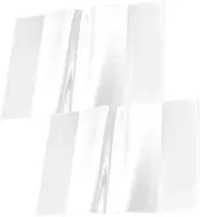 GANAZONO 2Pcs Transparent Book Cover Wear Scratch Notepad Protection Clear Design for Notebooks Practical Book Film for Easy Identification