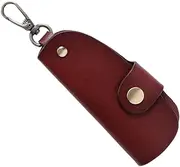 HEALEEP Leather Key Storage Bag for Outdoor Use Protective Key Bag with Sturdy Ring Multi Functional Waist Bag for Convenient Key Organization