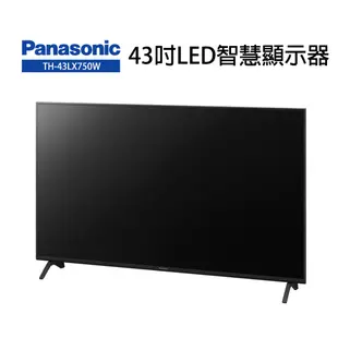 【Panasonic 國際牌】43吋LED智慧顯示器(TH-43LX750W)