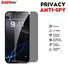 2X Privacy Tempered Glass Screen Protector Fr iPhone 16 15 14 13 12 11 Pro Max