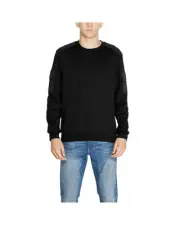 Antony Morato Black Crew Neck Long Sleeve - Sweaters -Size 54