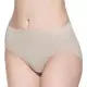 【思薇爾】絲芙麗2.0系列M-XXL素面中腰低衩三角女內褲(乾草膚)