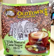 Old Town White Coffee 3 In 1 Instant Cane Sugar 15 Sticks x 36g - 2 Packs