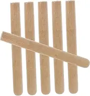 6pcs Wooden Handle Replacement for Garden Tools Hardwood Handles for Hoe and Shovel Durable Smooth Finish for Comfortable to Install for Tool Maintenance