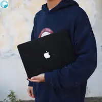 在飛比找蝦皮購物優惠-熱賣 【黑色微磨砂】Macbook air 保護殼 MacB