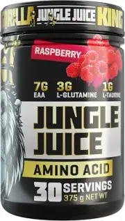Gorilla Warfare Jungle Juice - Raspberry Flavour - Amino Acid - 7G Eaa - 3G L...