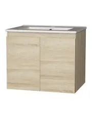 [Cefito] Bathroom Basin Vanity Unit 600mm in Oak