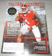 SPORTS ILLUSTRATED Deshaun Watson Clemson Tigers Magazine Issue AUGUST 15, 2016
