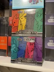 Set of 2 Pokemon Center Exclusive Evolving Skies Elite Trainer Box ETB SEALED
