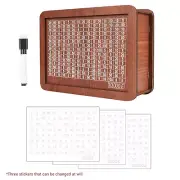 Wooden Cash Vault Savings Box Money Saving Box With Countdown $1000/$5000/$10000