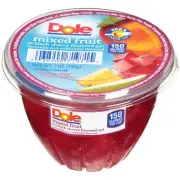 Dole Fruit Cup - Mixed Fruit in Black Cherry Gel, 7 Ounce - 12 Per Case