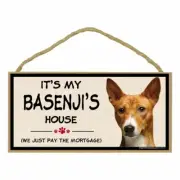 Imagine This Wood Breed Decorative Mortgage Sign, Basenji