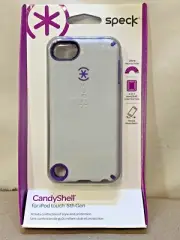 SPECK Candyshell iPod Touch 5th 6th 7th Gen Case White Purple