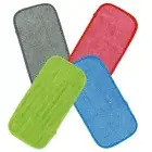 2PCS Flat Refill Cleaning Microfiber Cloth Replacement Spray Mop Pads Heads