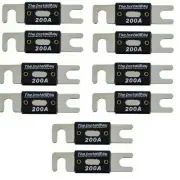 200 Amp 200A Fuse The Install Bay ANL200 High Quality Nickel Plated (10/pack)