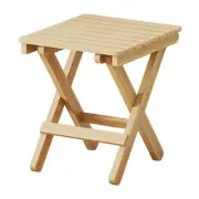 Small Folding Stool Portable Wooden Stool Chair Lightweights Fold-Up Step3408