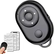 Fingertip Clicker | Wireless Video Scrolling | Wireless Mini Button Controller for Video Recording Photo Vlogging Smartphones