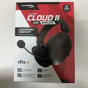 HyperX Cloud II Wireless Gaming Headset | New | CL005 | Black | 80hr Battery