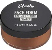 [SLEEK] MakeUP Face Form Baking & Setting Powder, Loose Setting Powder to Lock in Your MakeUP, Lightweight Formula, Deep 14g