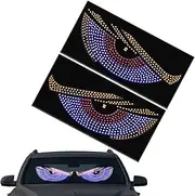 Devil Eyes Light for Car,Dynamic LED Big Eyes for Car | Novelty Auto Devil Eyes Display LED Board for, Suvs, Trucks, Rvs