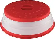 Avanti 13819 Collapsible Microwave Food Cover, Red