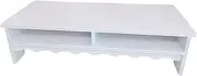 Laptop Heightening Base Monitor Riser with Storage Layer Ergonomic Computer Stand for Eye Health Space Saving Design and Sturdy Construction Double Lace