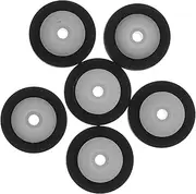 Gatuida 6pcs Plastic Pressure Pulley for Tape Recorder Cassette Deck Pinch Roller Audio Equipment Replacement
