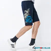 在飛比找蝦皮商城優惠-BLUE WAY 日本藍 -男款 棉褲 棒系列四字成語針織短