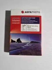 Agfa Satin Photo Inkjet Paper 4R 4" x 6" 102mm × 152mm 100 Sheets / 260g