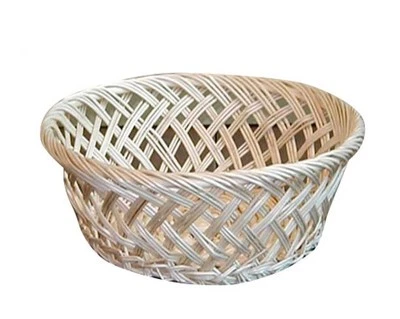 Open Weave Willow Basket