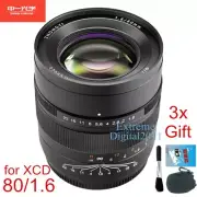 Zhongyi Mitakon SpeedMaster 80mm F1.6 Lens for Hasselblad XCD X2D 100 X1D Camera