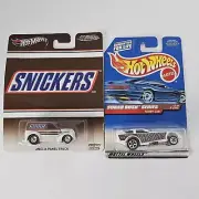 Anglia Panel Van Snickers 2013 And Suger Rush Series 1997 Hot Wheels Mattel